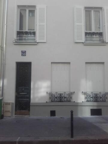 Studio Rue Gauthey Paris 17 Exterior photo